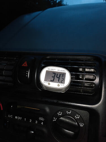 AC Temp reading
